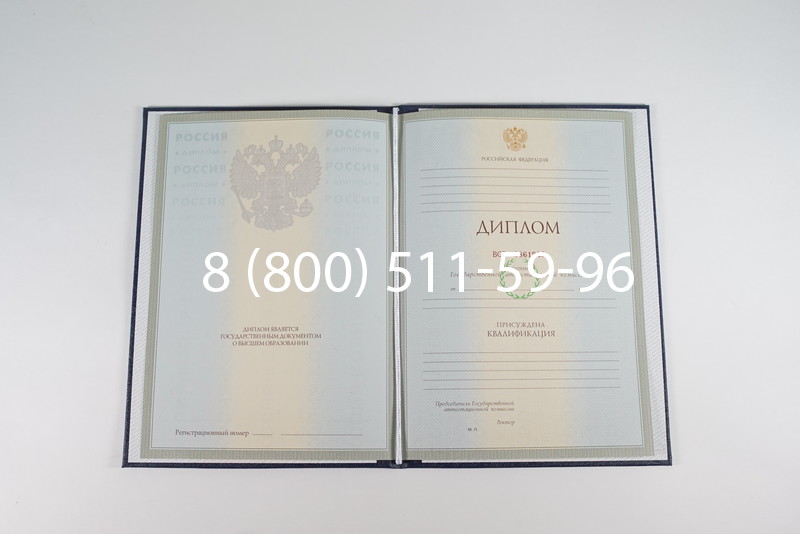 Диплом о высшем образовании 2003-2009 годов в Новомосковске